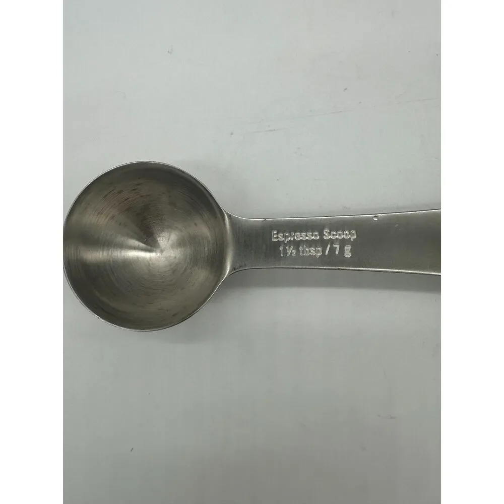 Starbucks Dual Ended Espresso Scoop Coffee Measuring Spoon Stainless Steel DW
